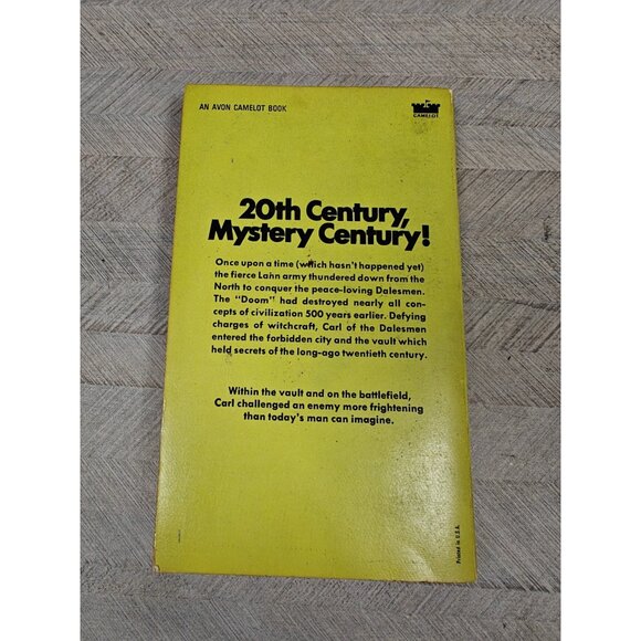 Vault of the Ages Poul Anderson Paperback 1969 Avon Camelot Vintage SciFi - Picture 3 of 11